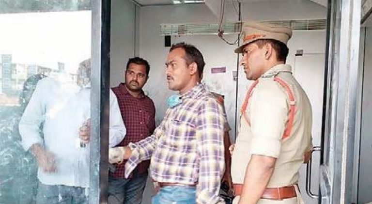 Etcherla ( Srikakulam): SBI ATM  unit stolen near Armed police headquarters