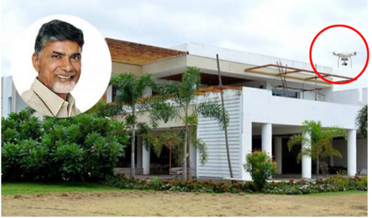Two men arrested for flying drone over Chandrababu Naidu’s house