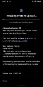 google pixel 3a series are now getting upgraded to their second android 10 firmware