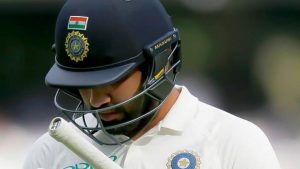 rohit sharma scored a duck first time as an opener