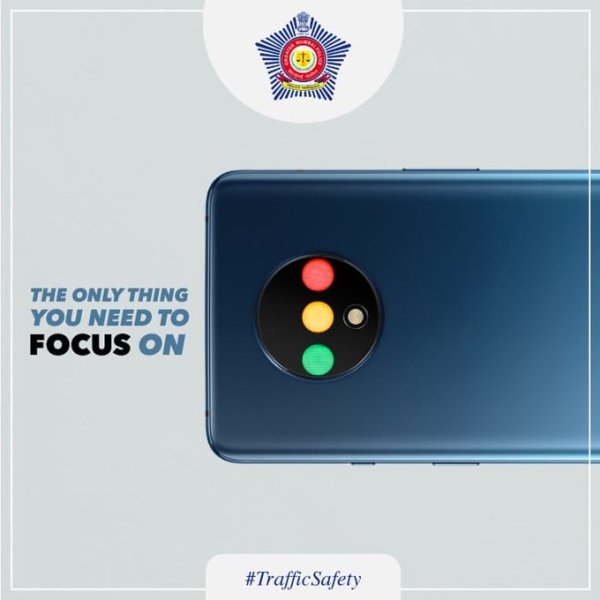 Police Turns OnePlus 7T Camera Module into a Traffic Light to Spread Road Awareness