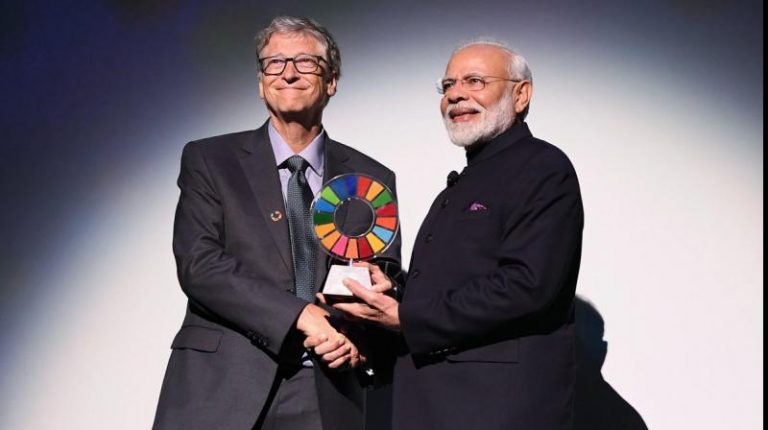 PM Modi Receives International Award For ‘Swachh Bharat’ Campaign