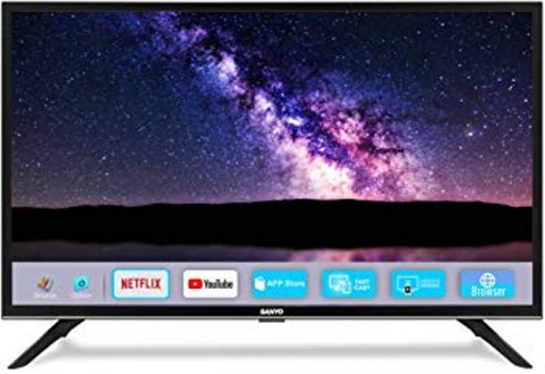 Sanyo 80 cm (32 inches) Kaizen Series HD Ready Smart Certified Android IPS LED TV XT-32A170H (Black) (2019 Model)