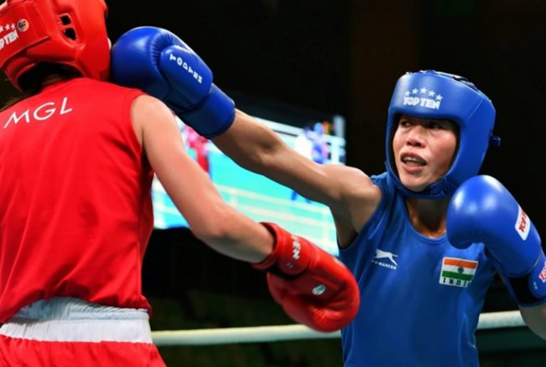 Mary Kom secures historic 8th world medal after reaching semifinal