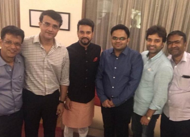 Sourav Ganguly Shares Photo With “New Team At BCCI”, Thanks Anurag Thakur