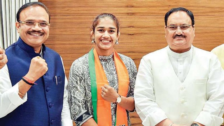 Haryana Elections: BJP’s Babita Phogat, Champion Wrestler, Leading In Haryana