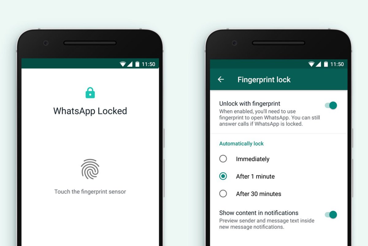 how to lock whatsapp with your fingerprint (or face) on android and ios