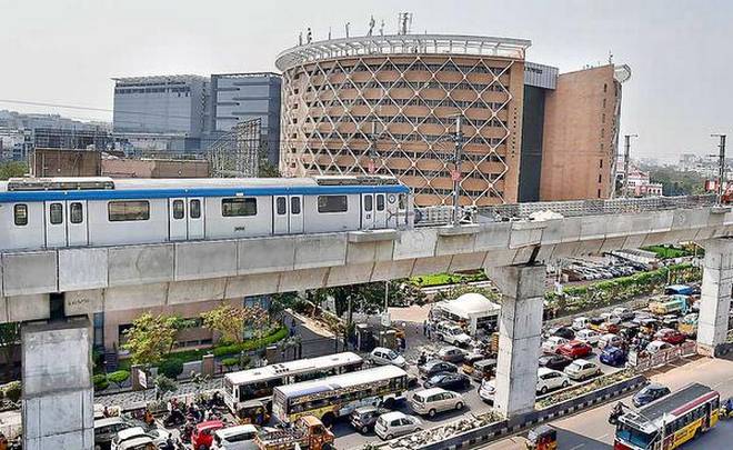 Hitec city raidurg stretch of hyderabad metro to open for commuters from nov 29