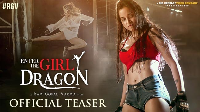 Ram gopal varma’s ‘Enter The Girl Dragon’ teaser