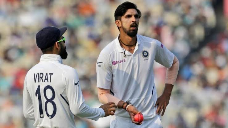 Ishant fifer, Kohli-Pujara stand give India Day 1 of the Pink Ball Test