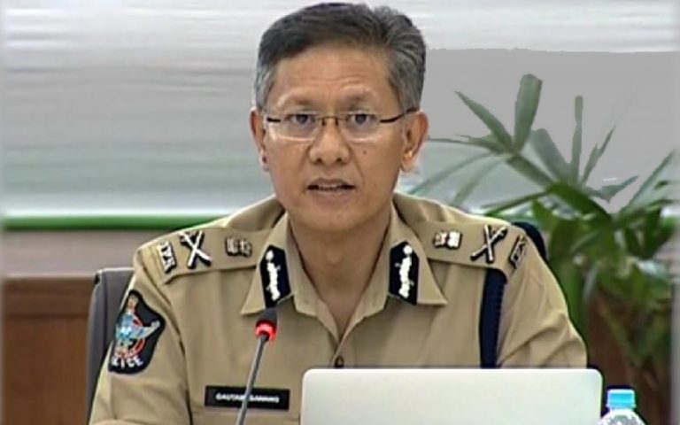 AP DGP Goutam SawangPolice detained two men for throwing stones at Chandrababu’s convoy