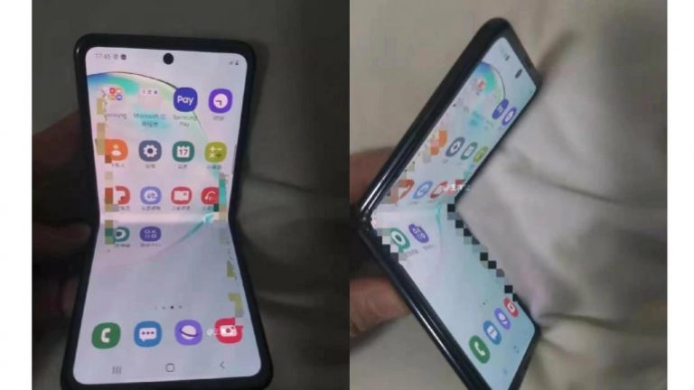 Samsung’s clamshell foldable spotted in live images