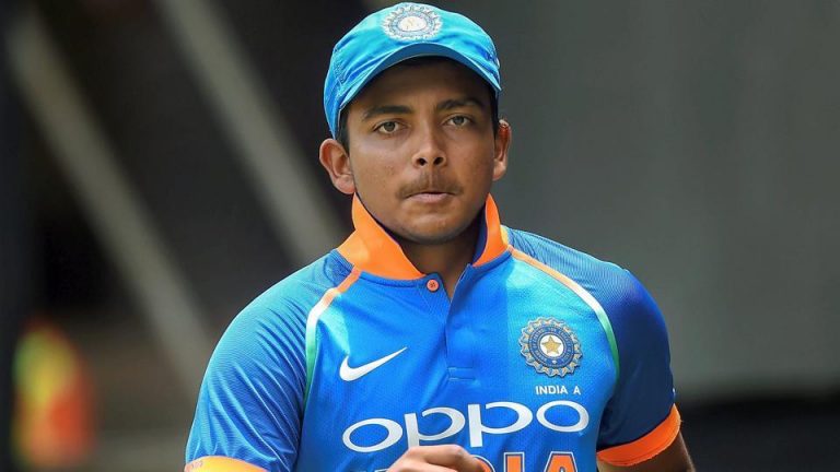 Prithvi Shaw and Samson named replacements for Dhawan
