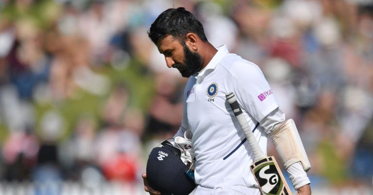 Nz Vs Ind: Pujara Fights But India Lose Three in Second Session