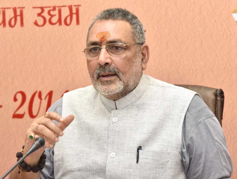 Shaheen Bagh Now Suicide Bombers’ Breeding Ground: Minister Giriraj Singh