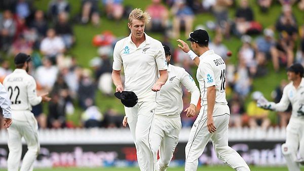 NZ Vs IND: Jamieson stars on Day 1 before rain ruins play