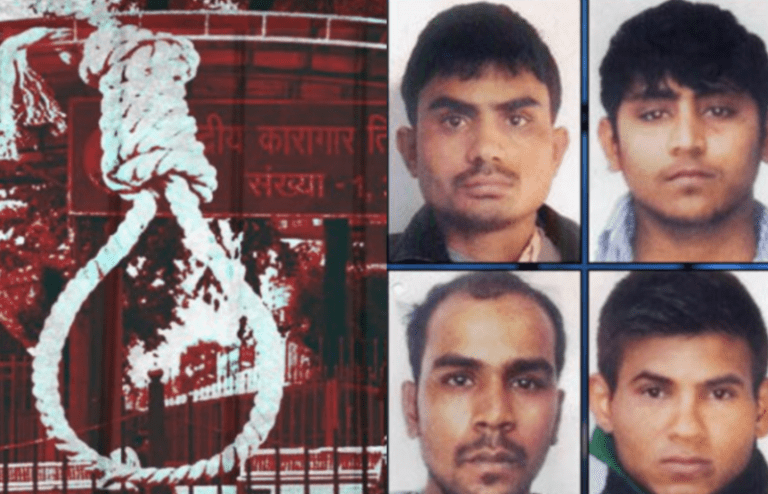 Finally  the Four convicts were hanged at Delhi’s Tihar Jail