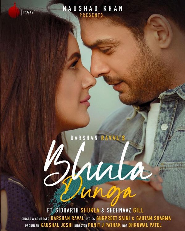 Sidharth and Shehnaaz have announced their much-awaited track’s release time .  Fans Trending #BhulaDungaFtSidNaaz