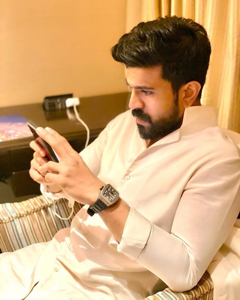 Ram Charan share his cooking skills