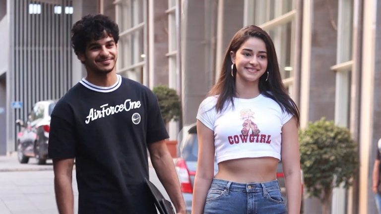 Ananya Panday copied the caption of Ishaan Khatter