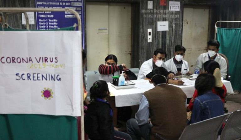 Corona positive cases in the country