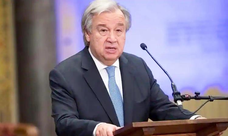 Guterres urges avoiding actions raising tension on India-China border