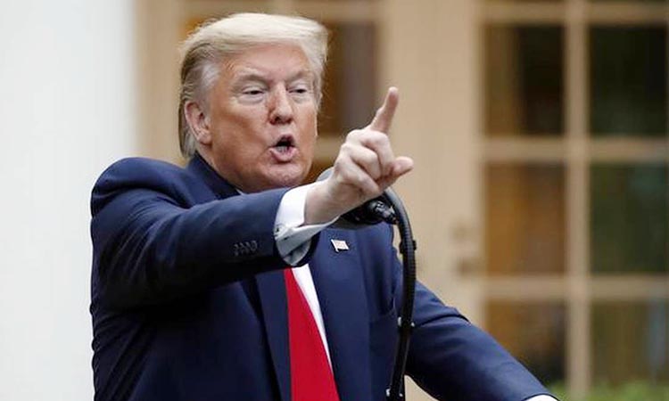 We could cut off whole relationship: Trump on China