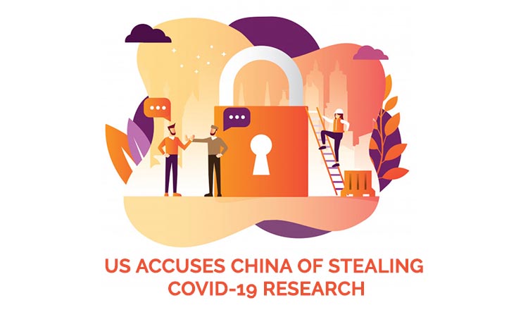 US accuses China of stealing Covid-19 research