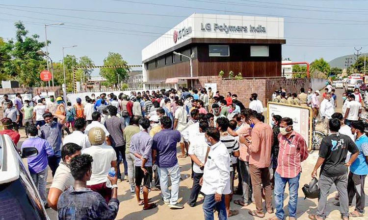 Has Vizag gas leak contaminated water bodies?