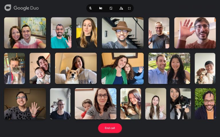 Google Duo increases group calling limit to 32 participants