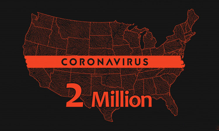 US COVID-19 cases surpass 2 mn: Johns Hopkins University