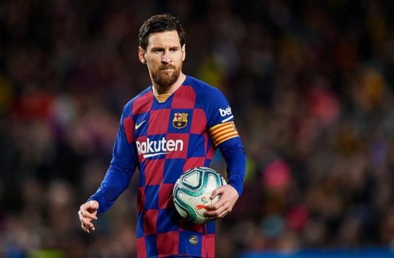 Messi trained alone on Saturday at Camp Nou