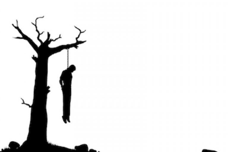 The body of a man was found hanging from a tree in west Delhi