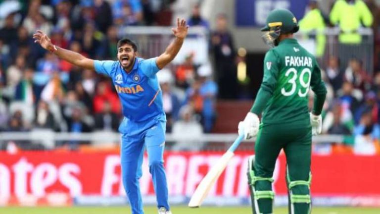 High Voltage clash between India and Pakistan in Manchester