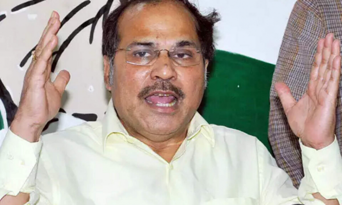 Adhir Ranjan slams ED for grilling Ahmed Patel - Telugu Bullet