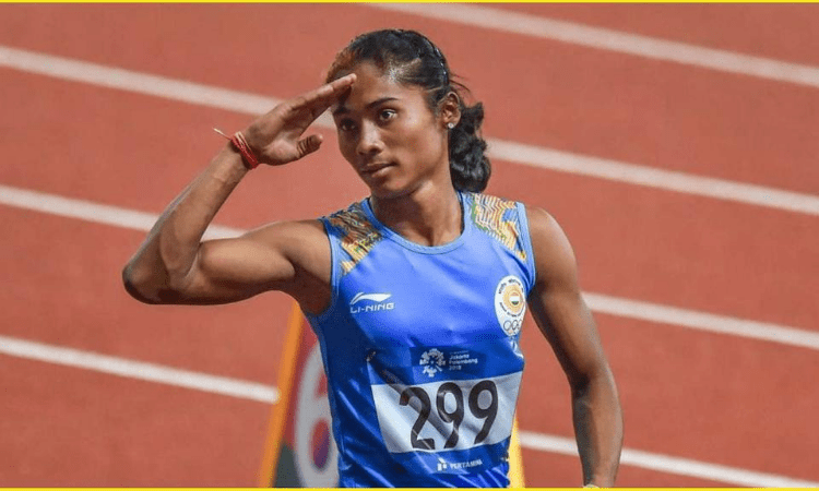 Hima Das dedicates upgraded gold medal to COVID-19 warriors