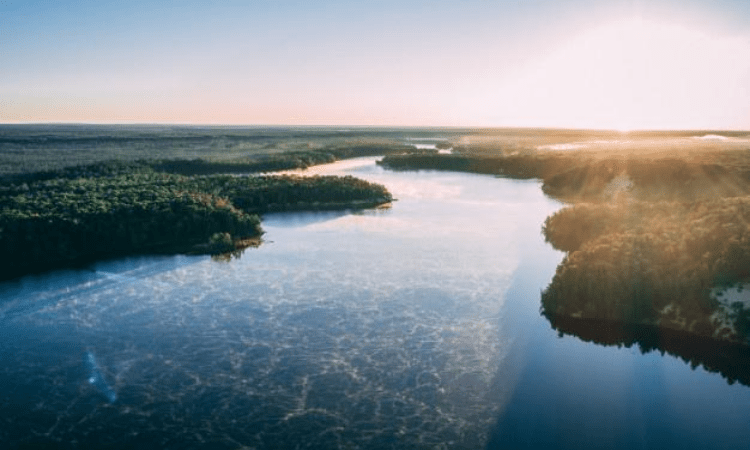 Narayani river submerges houses, people repose faith in Lord Shiva
