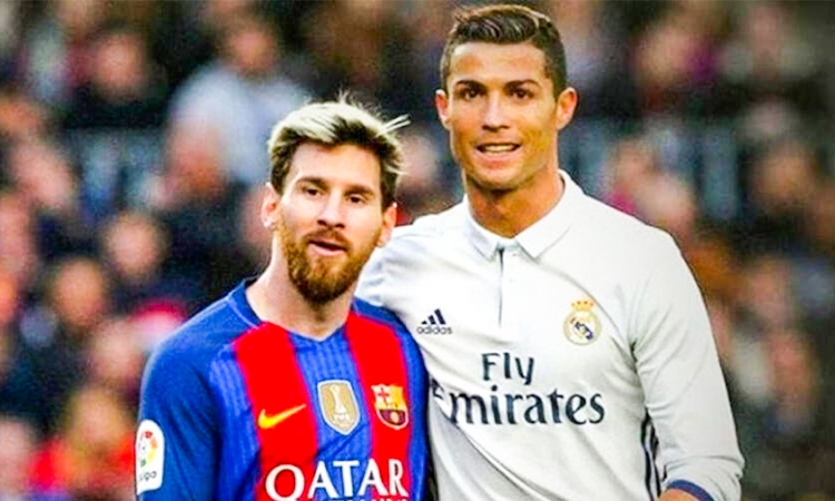 Ronaldo & Messi playing at the same club would be massive, feels ...