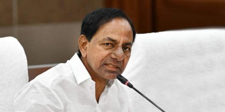 KCR has expressed his displeasure with private hospitals