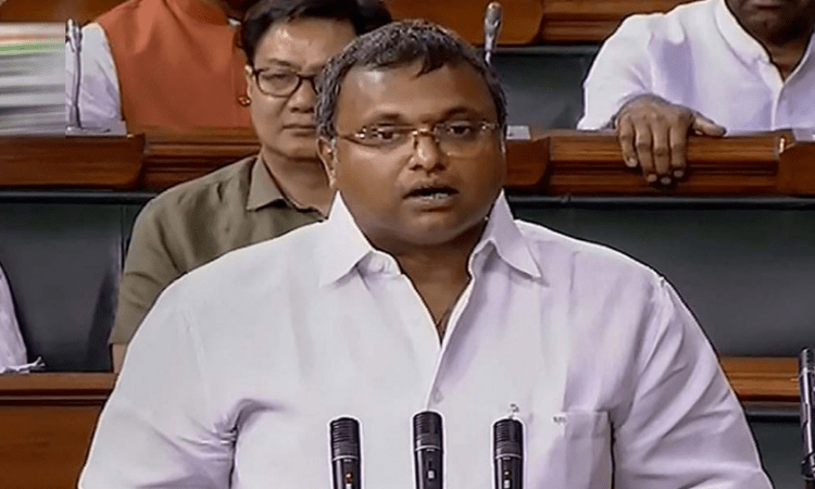 Karti Chidambaram tests Covid positive, in home quarantine