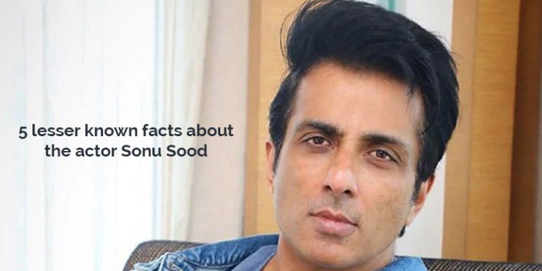 5 lesser known facts about the actor Sonu Sood