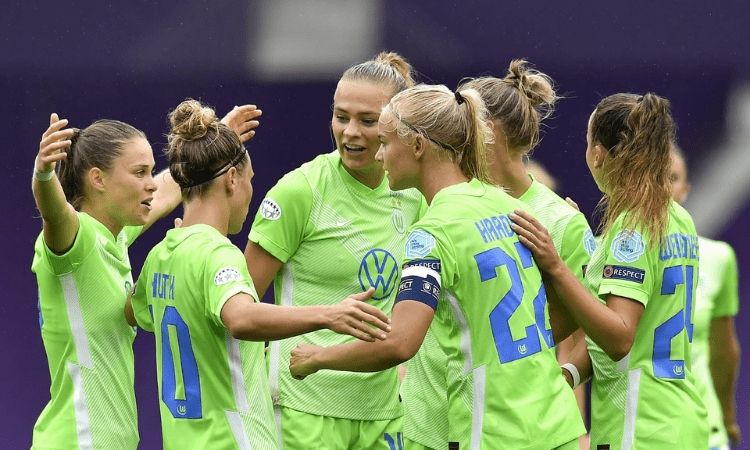 Wolfsburg thrash Glasgow 9-1 in Women’s Champions League