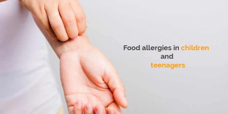 Food allergies in children and teenagers
