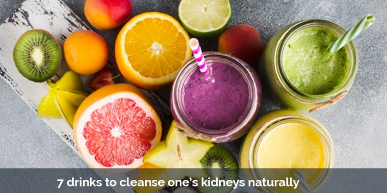 7 drinks to cleanse one’s kidneys naturally