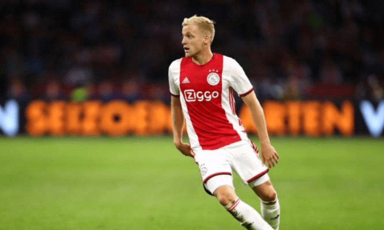 Manchester United complete Van de Beek signing