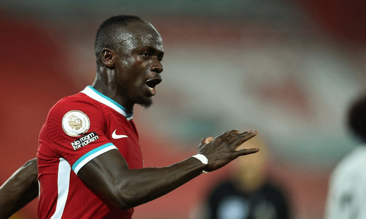 Liverpool forward Sadio Mane tests positive for Covid-19