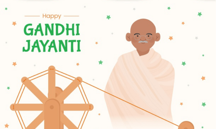Simple functions mark Gandhi Jayanti in Karnataka