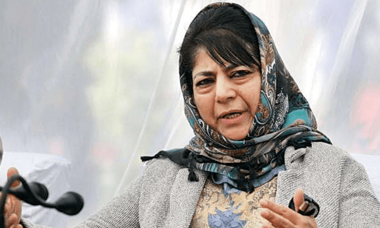 Mehbooba claims ‘being detained again’, denied press meet