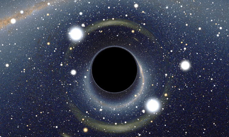 This galaxy surviving a black hole’s feast