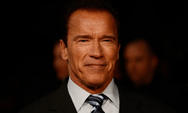 Arnold Schwarzenegger uses his hit movie catchphrases in real life